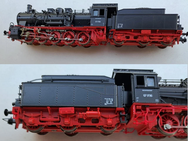 BRAWA HO 40811 Dampflokomotive BR 57 der DB Wechselstrom mit Sound NEU OVP EUR 302,00 - DE BRAWA HO 40811 Dampflokomotive BR 57 der DB Wechselstrom mit Sound NEU OVP EUR 302,00 - DE